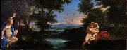 Francesco Albani Hermaphroditus and Salmacis oil painting artist